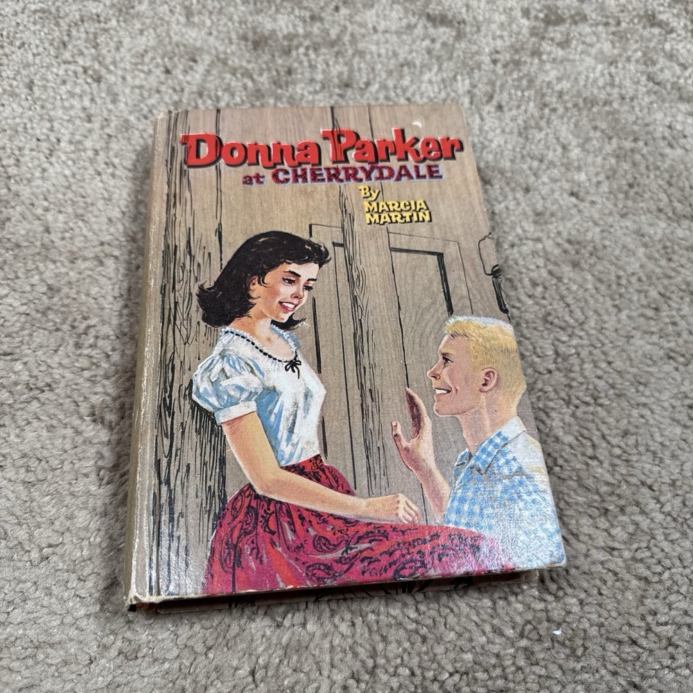 Donna Parker At Cherrydale 1957 Vintage YA Novel Marcia Martin Whitman Hardcover